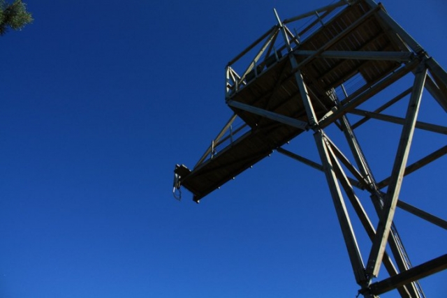 Saut a l elastique depuis une plateforme